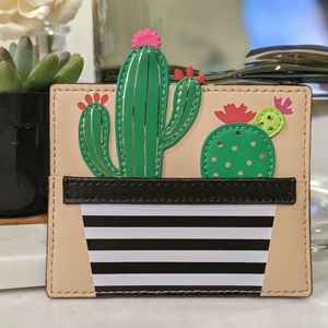 Kate Spade Scenic Route Cactus Card Holder